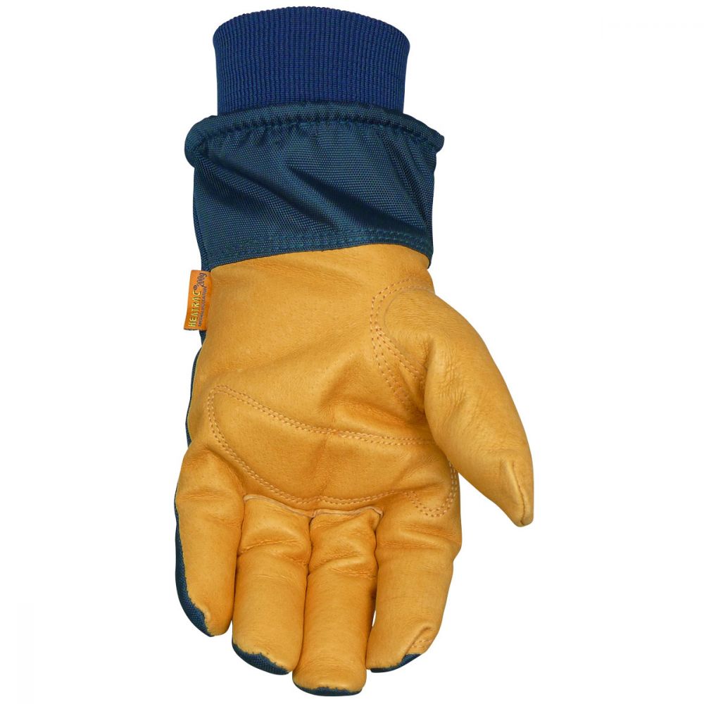 Caiman - Pigskin Heatrac Insulated Combo Cuff Winter Work Gloves [1354]