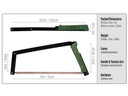AGAWA - Foldable Bow Saw (#24A2B1C4)