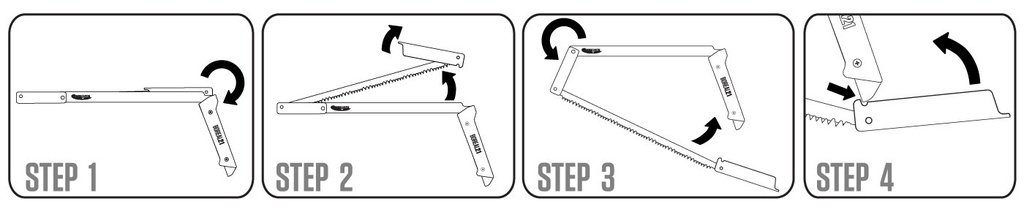 AGAWA - Foldable Bow Saw (#24A2B1C4)