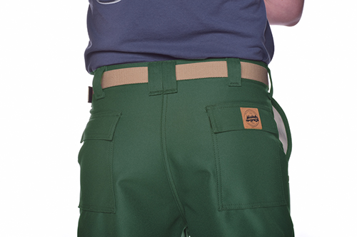 Labonville Green Polyester Pant with Pockets [SN650P]