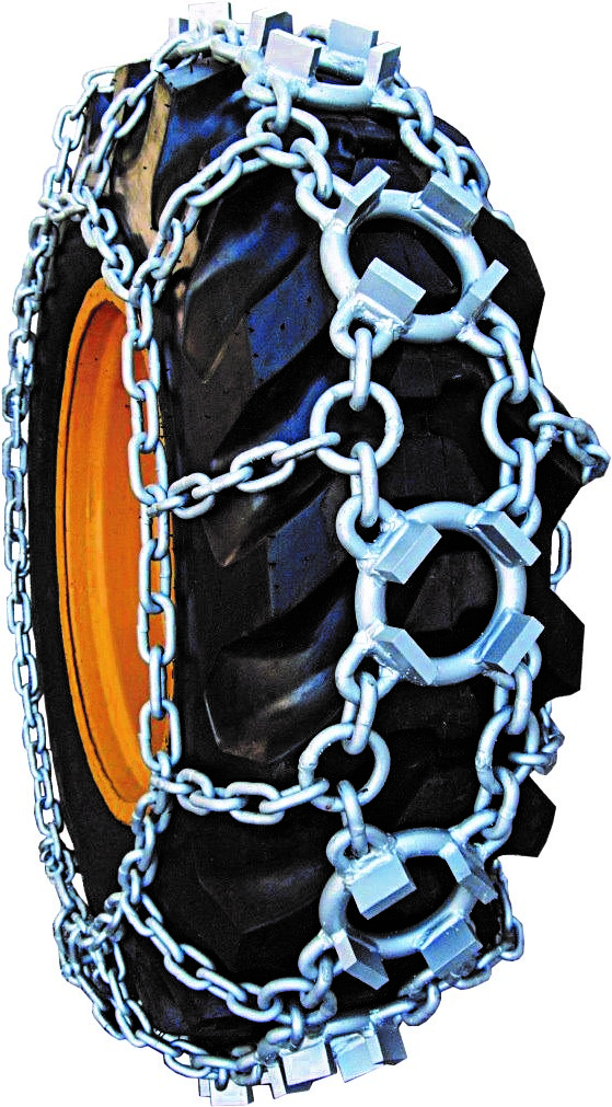 Trygg - Super Duty Tight Ring Skidder Chain (1 3/8" Main & 7/8" Tag) | 30.5x32