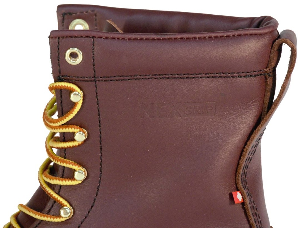 NEXGRIP - Armortex® Chainsaw Safety 8" Wood Logger Boot | 2" Heel, Steel Toe, Uninsulated [IP2011]
