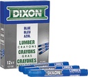 [52100] Dixon Lumber Marking Crayon | Blue [52100]