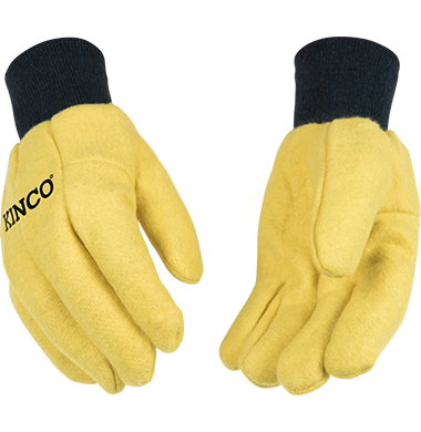 Kinco - 16oz Yellow Cotton Chore Glove (#816)