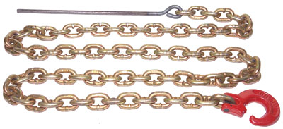 Norse Choker Chain G70 5/16&quot; X 6.5' w/Hook &amp; Long Pin