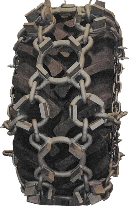 Trygg - Bear Paw Skidder Ring Chain (1 3/8" Main Ring, 1" Tag, 7/8" Strap, 3/4" Side Chain) | 30.5x32