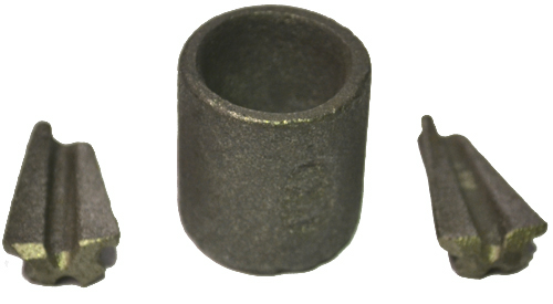 Ferrule & Wedge 3/4" Gray