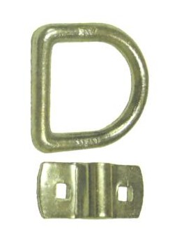 D-ring W/bolt-on Bracket 1/2"