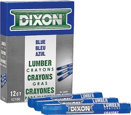 [521] Dixon Blue Lumber Marking Crayon