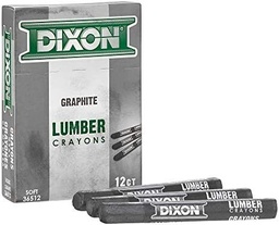 [36512] Dixon Lumber Marking Crayon | Graphite [36512]