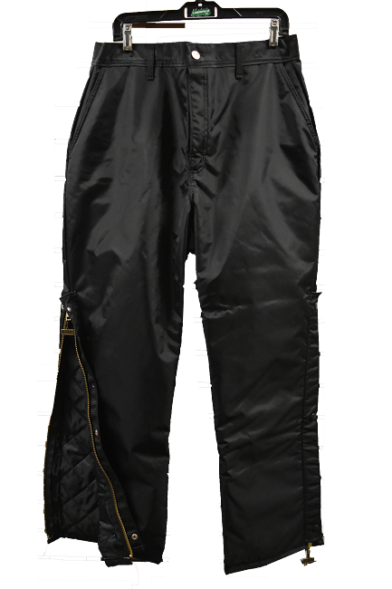 Labonville - Black Nylon Winter Pant with 100g Thinsulate™ & Knee