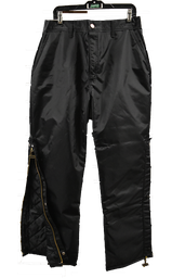 Labonville Black Nylon Winter Pant with 100g Thinsulate™ & Knee Length Zippers [WN400Z]