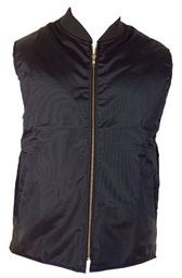 Labonville Vest Mens Lined Black Nylon (#nv705)
