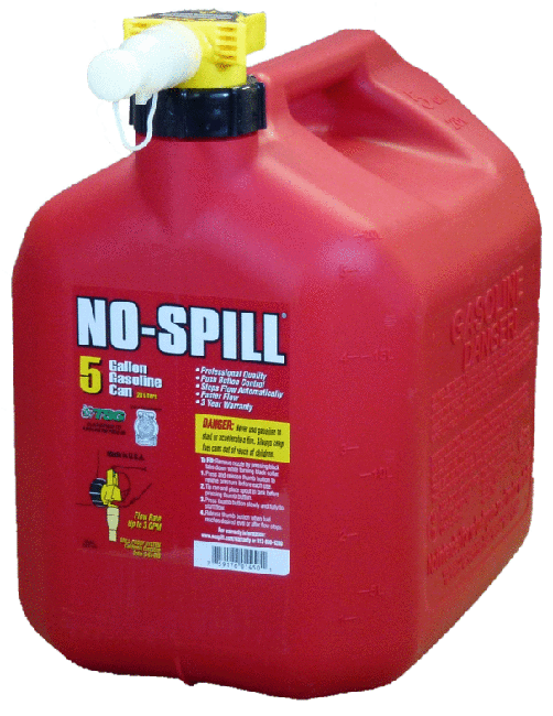 [1450] No-spill Gas Can 5 Gallon