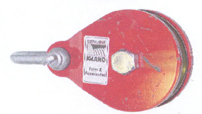 [6401] Norse - 2 Ton Regular Type Snatch Block W/4" Sheave & Clevis [6401]