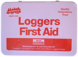 [2025SE] Labonville 16 Unit Weatherproof Loggers First-Aid Kit | Assists in OSHA 1910.266 Compliance [2025SE]
