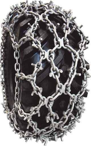 [628566] Trygg - Troll Double Diamond 7/8" Skidder Chain | 24.5x32
