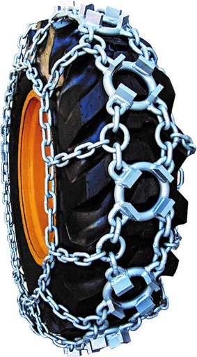 [631266] Trygg - Tight Ring Skidder Chain (1 1/4" Main & 3/4" Tag) | 18.4x34, 23.1x26