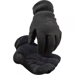Caiman - Deerskin Heatrac® Insulated Touchscreen Heavy Fleece-Back Winter Gloves [2396]